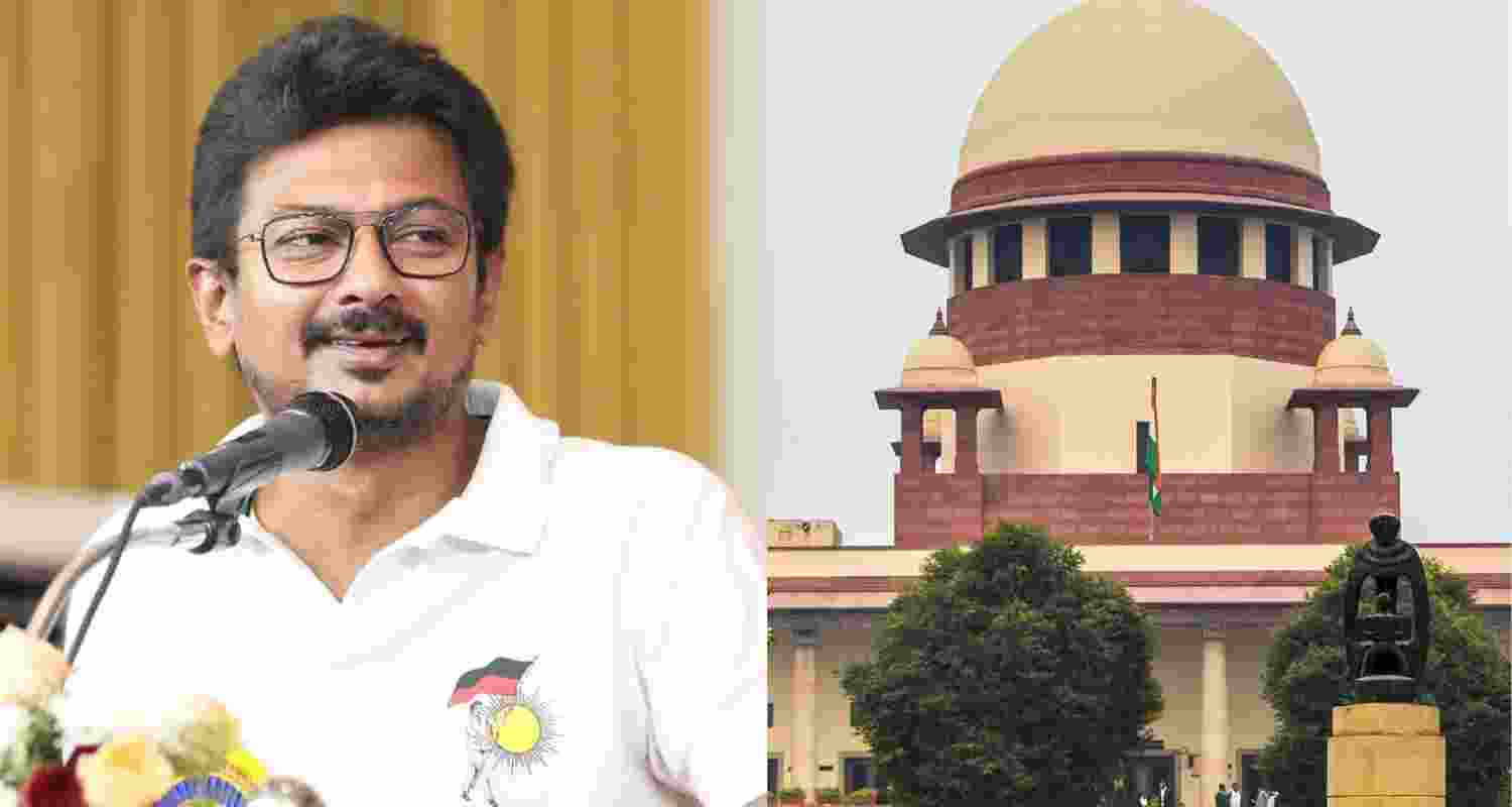 Udhayanidhi's 'Sanatana Dharma' remarks: SC dismisses case Udhayanidhi's 'Sanatana Dharma' remarks: SC dismisses case