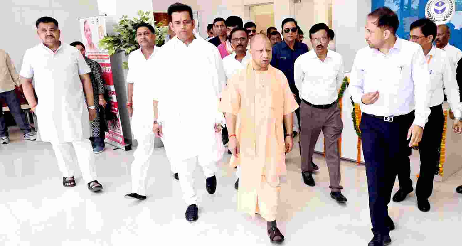 New urban centre opened by CM in Gorakhpur. New urban centre opened by CM in Gorakhpur.