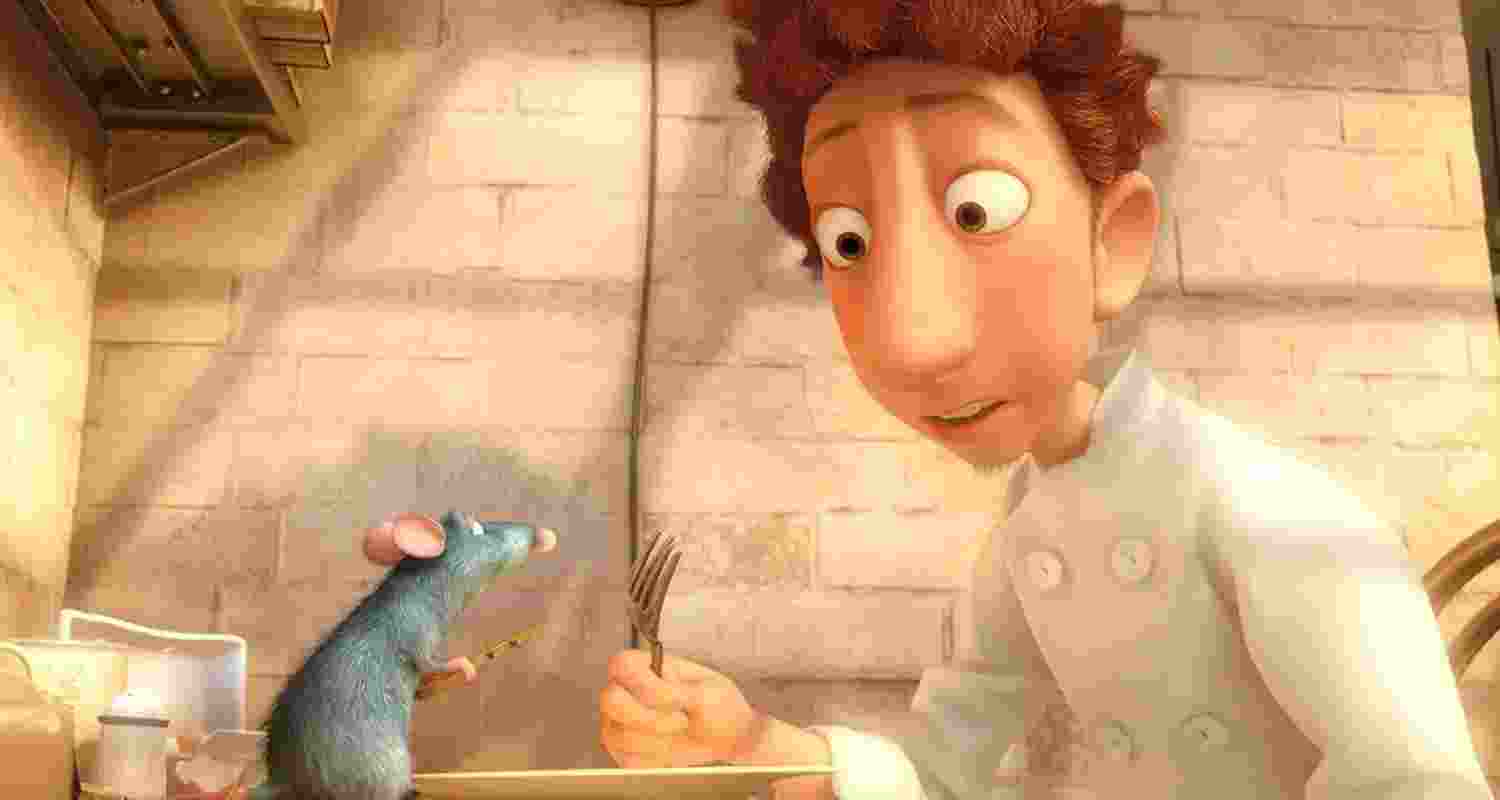 A still from animated film "Ratatouille". A still from animated film "Ratatouille".