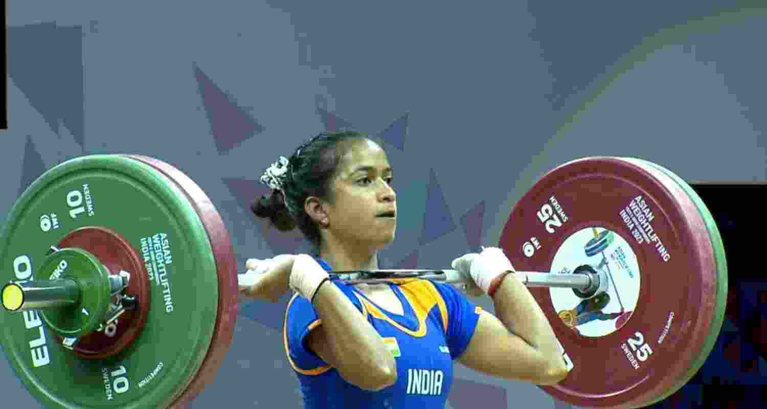 Commonwealth Games silver medallist Gyaneshwari Yadav. Commonwealth Games silver medallist Gyaneshwari Yadav.