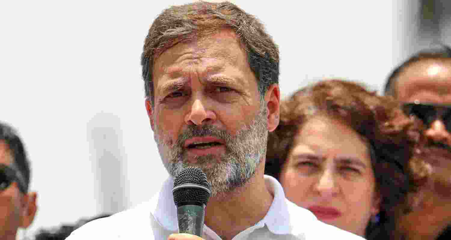 Rahul Gandhi now tries to defend and redirect the Manifesto Discourse towards Promises rather than Community favouratism. Rahul Gandhi now tries to defend and redirect the Manifesto Discourse towards Promises rather than Community favouratism.