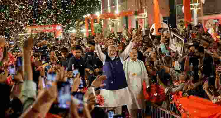 Nomura, an investment bank, has expressed confidence in India's economic fundamentals, stating they will remain robust despite political changes. This comes after the BJP-led NDA retained power with a weaker mandate than expected, while the opposition INDIA bloc performed better than exit polls predicted. Nomura, an investment bank, has expressed confidence in India's economic fundamentals, stating they will remain robust despite political changes. This comes after the BJP-led NDA retained power with a weaker mandate than expected, while the opposition INDIA bloc performed better than exit polls predicted.