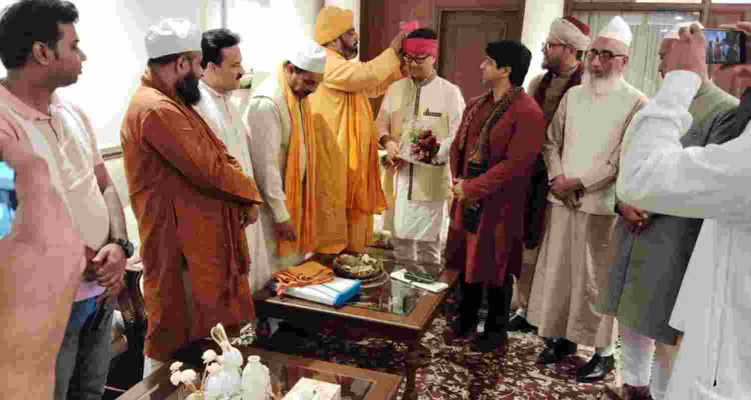 AISSC Delegation Discusses Waqf Property Reforms with Rijiju. AISSC Delegation Discusses Waqf Property Reforms with Rijiju.