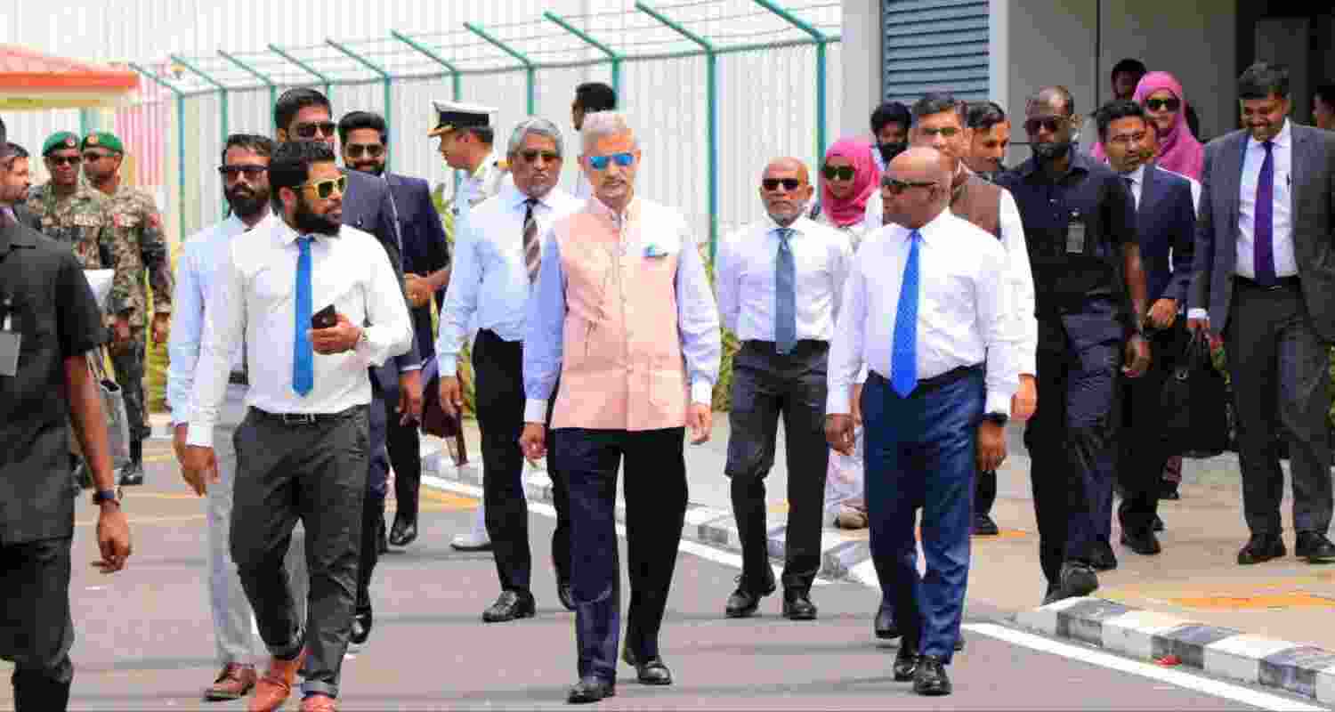 EAM S Jaishankar To Strengthen India Maldives Ties On Key Visit. EAM S Jaishankar To Strengthen India Maldives Ties On Key Visit.