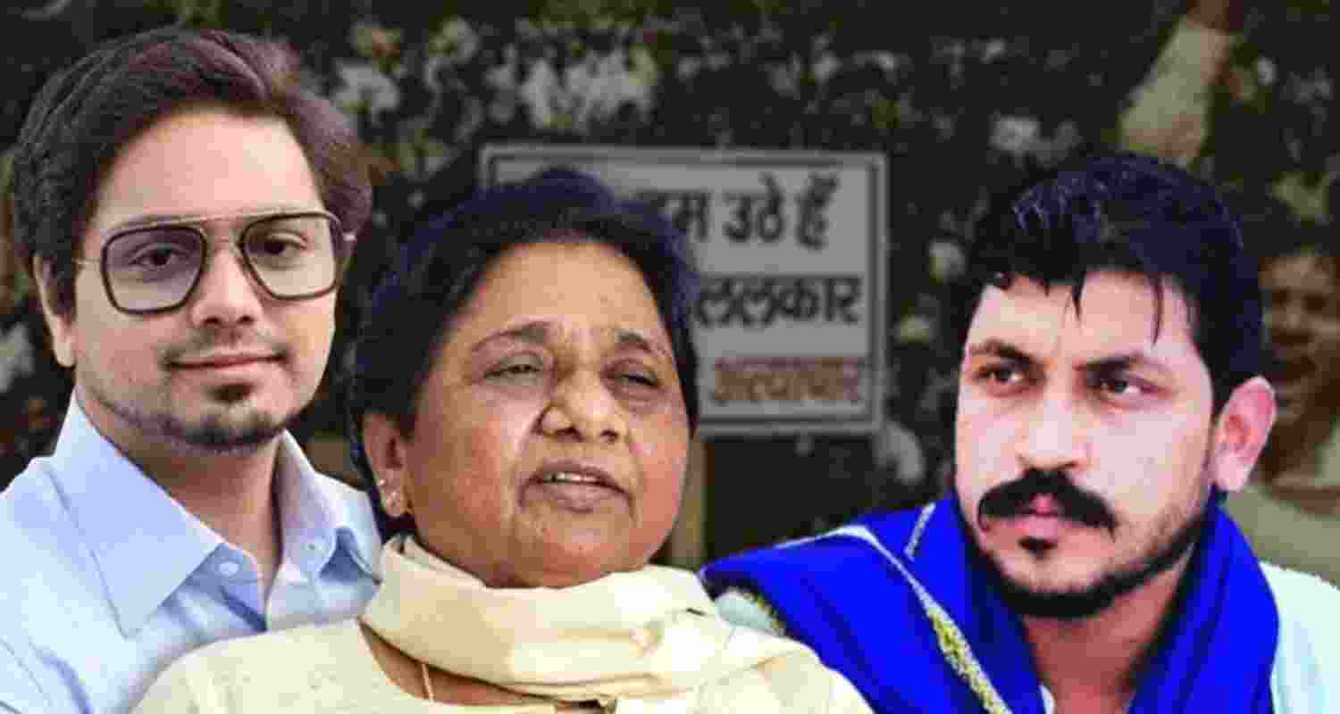 BSP Chief Mayawati Demands Reversal of SC Reservation Ruling. BSP Chief Mayawati Demands Reversal of SC Reservation Ruling.