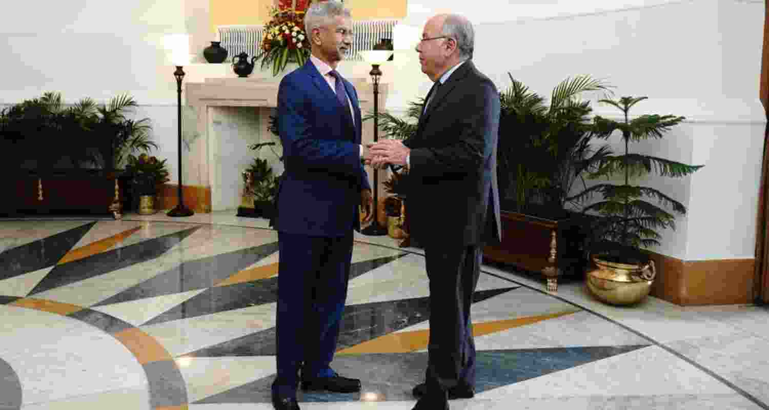 EAM Jaishankar Hosts Brazilian FM For Strategic Talks In Delhi. EAM Jaishankar Hosts Brazilian FM For Strategic Talks In Delhi.