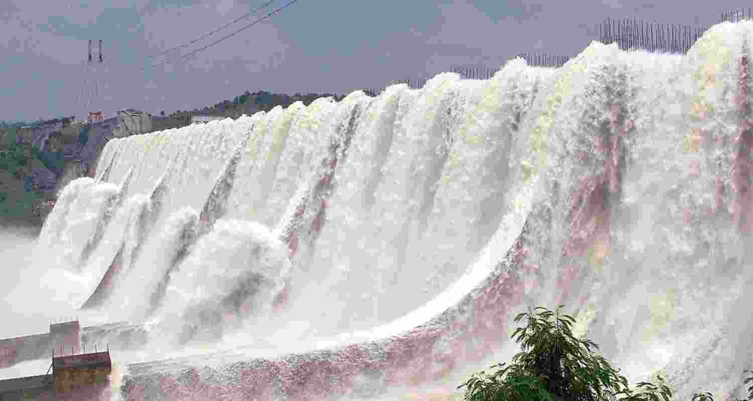 Heavy Rains Fill Gujarat Dams to 55 Percent Capacity. Heavy Rains Fill Gujarat Dams to 55 Percent Capacity.