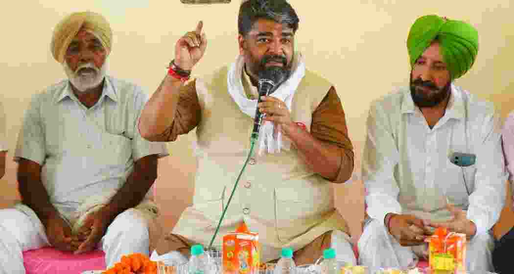 BJP's Aseem Goel (Centre) while contesting assembly elections from Ambala City. Image taken from X. BJP's Aseem Goel (Centre) while contesting assembly elections from Ambala City. Image taken from X.
