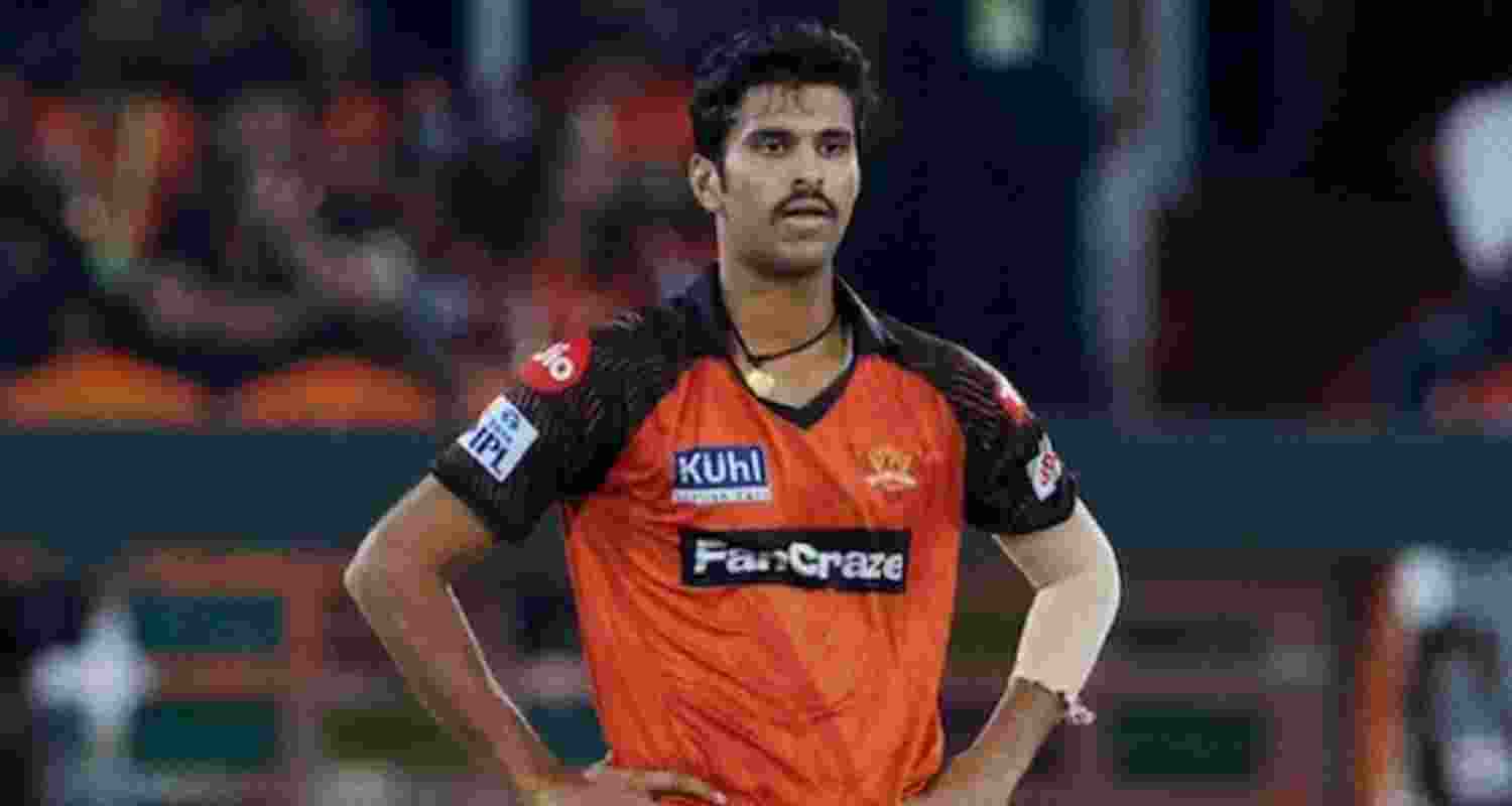 Washington Sundar. Image: X. Washington Sundar. Image: X.