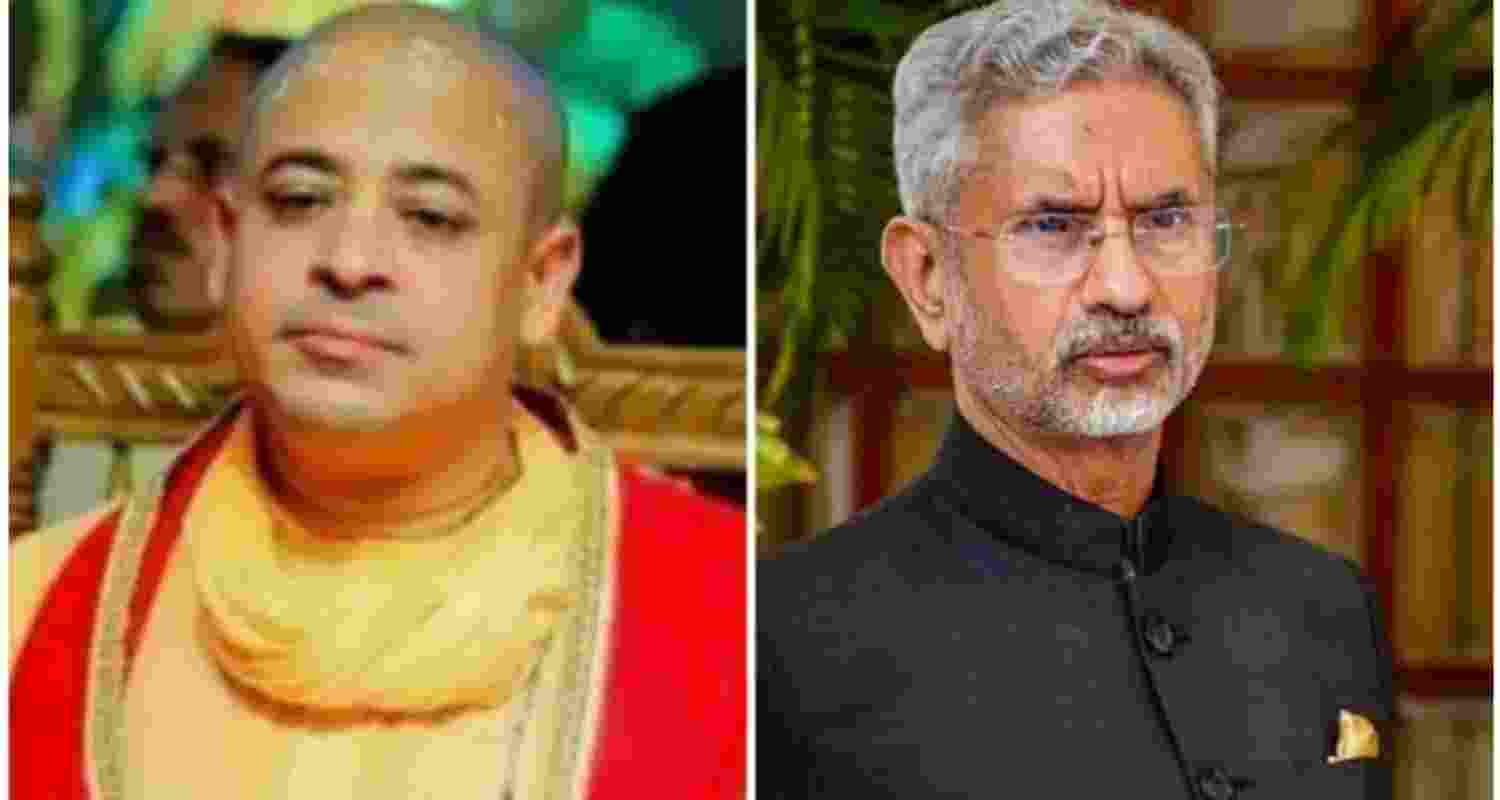 ISKCON saint’s arrest in Dhaka sparks tension between India and Bangladesh; MEA condemns expressing concern. ISKCON saint’s arrest in Dhaka sparks tension between India and Bangladesh; MEA condemns expressing concern.