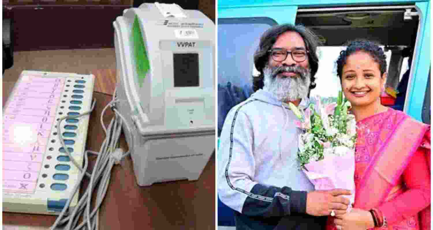 Jharkhand Mukti Morcha raises doubts over EVMs fairness. Jharkhand Mukti Morcha raises doubts over EVMs fairness.