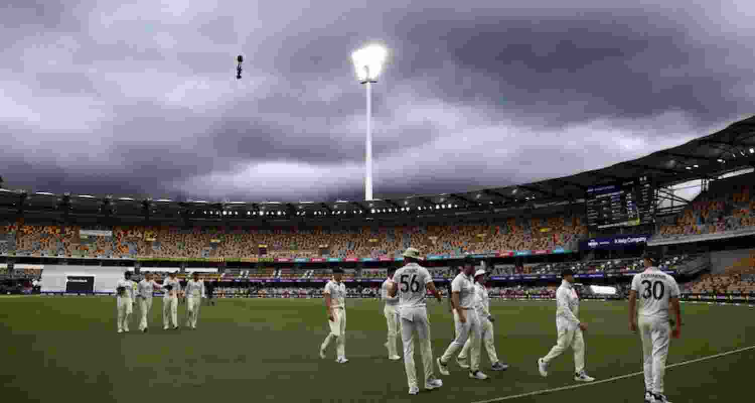 Rain washes out India’s chase leaving series level at 1-1. Rain washes out India’s chase leaving series level at 1-1.