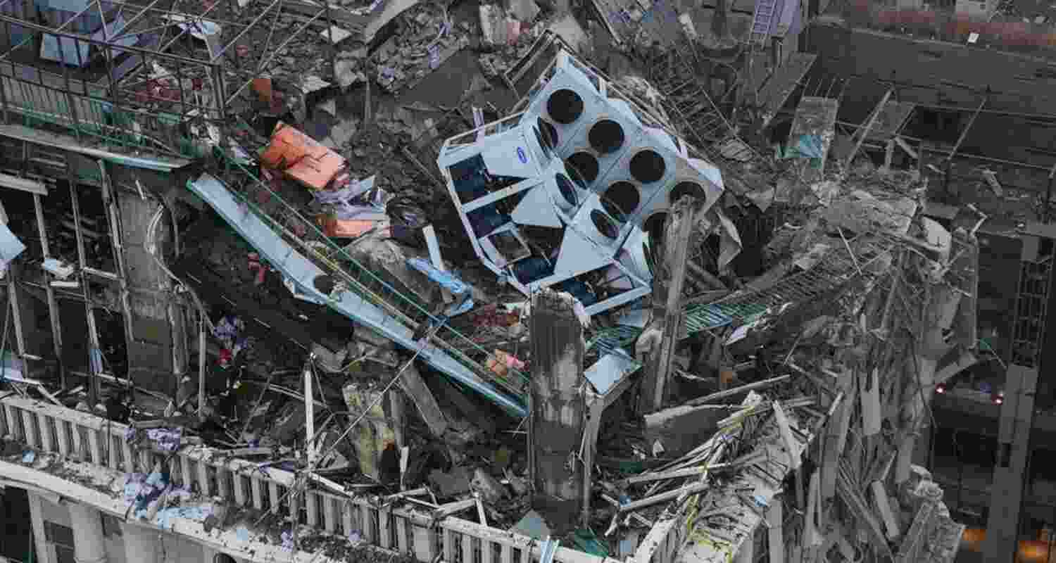 Kyiv reels as Russian missiles destroy embassy properties. Kyiv reels as Russian missiles destroy embassy properties.