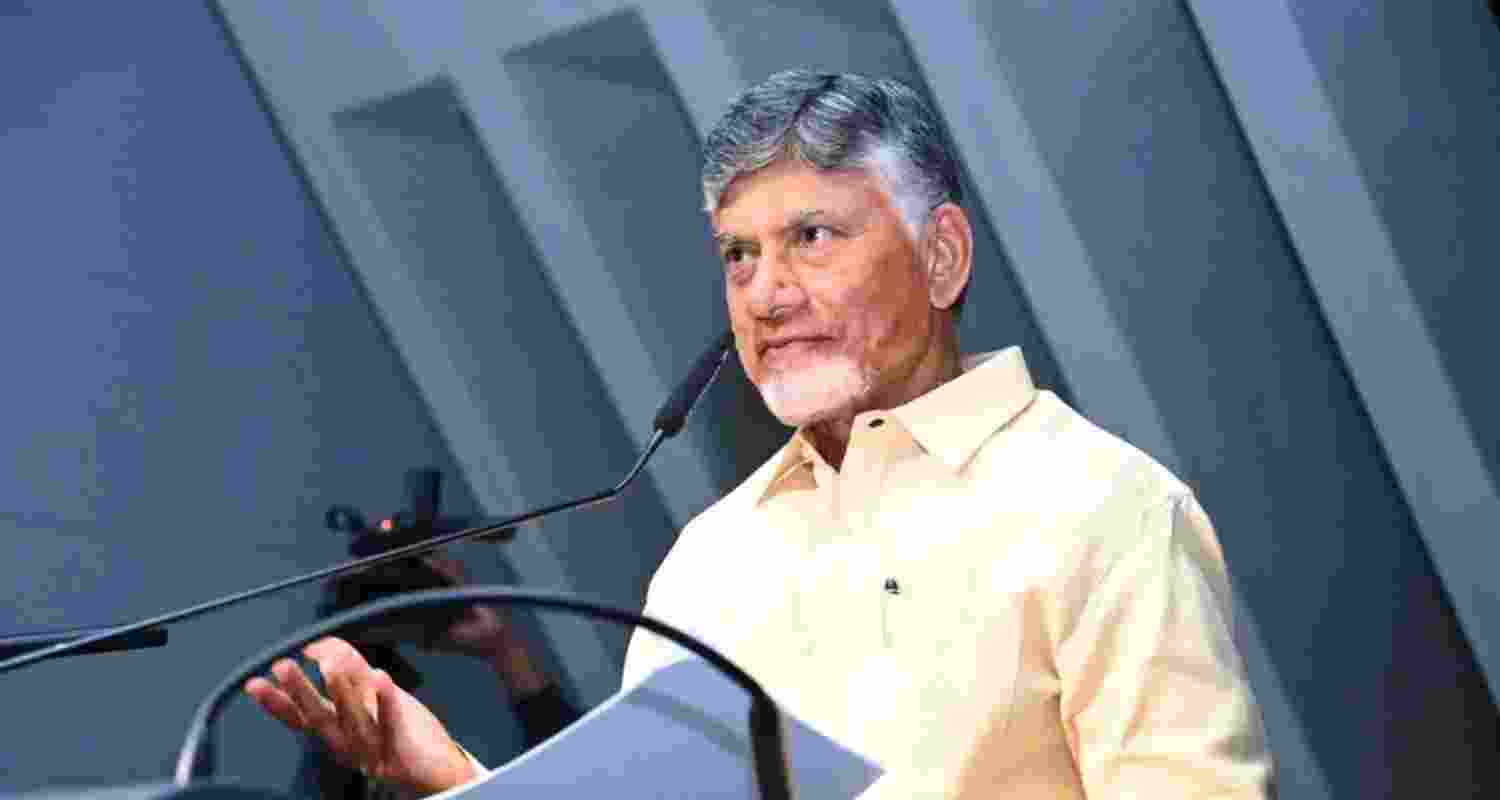 Modi right leader at right time: Chandrababu Naidu in Davos Modi right leader at right time: Chandrababu Naidu in Davos