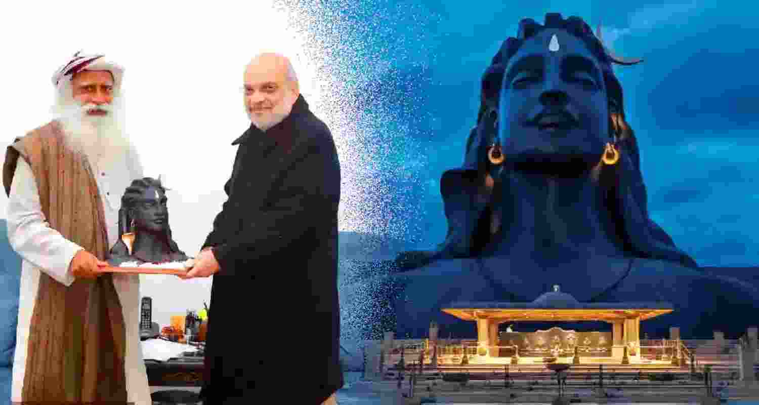 Amit Shah calls Isha Yoga Centre a beacon of devotion. Amit Shah calls Isha Yoga Centre a beacon of devotion.