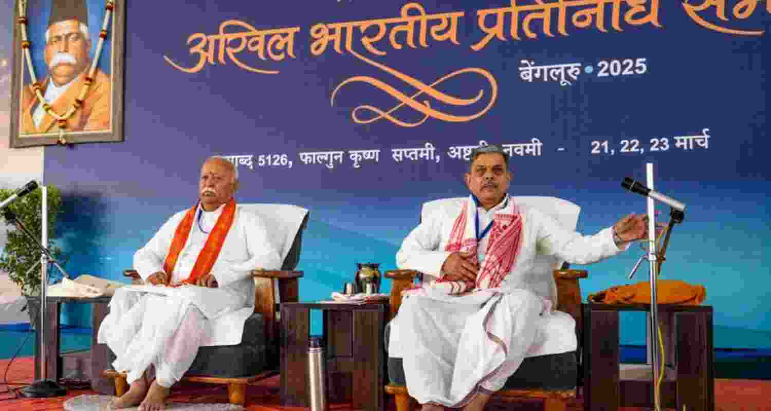 No tension between RSS and BJP on leadership election. No tension between RSS and BJP on leadership election.