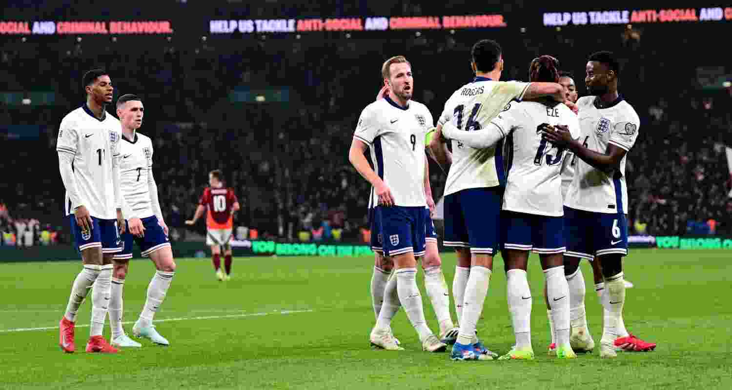 Reece James, Eze score in England's win over Latvia. Reece James, Eze score in England's win over Latvia.