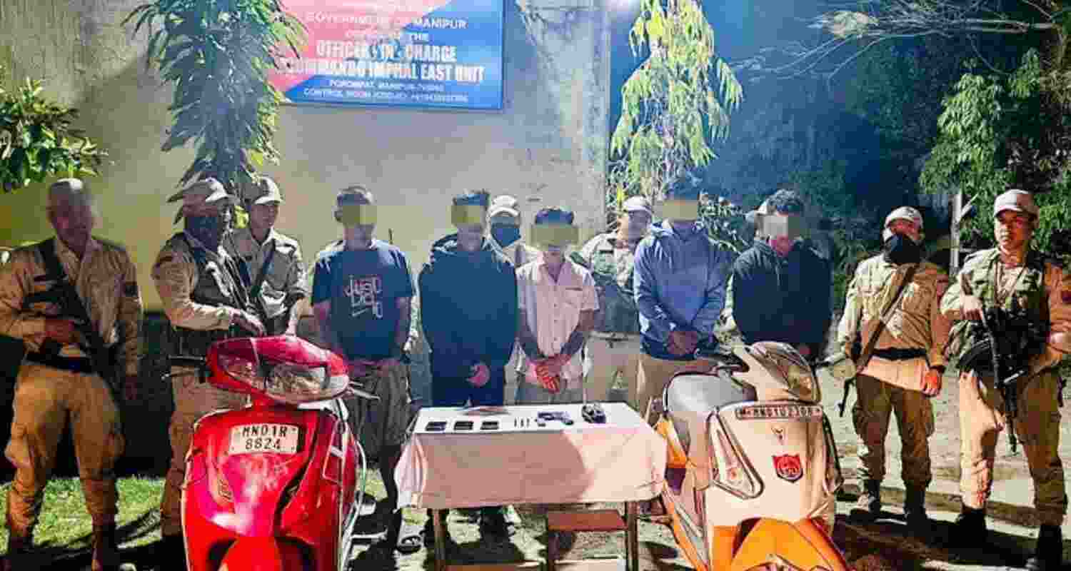 Police Nab Five Kangleipak Communist Party Militants in Imphal. Police Nab Five Kangleipak Communist Party Militants in Imphal.
