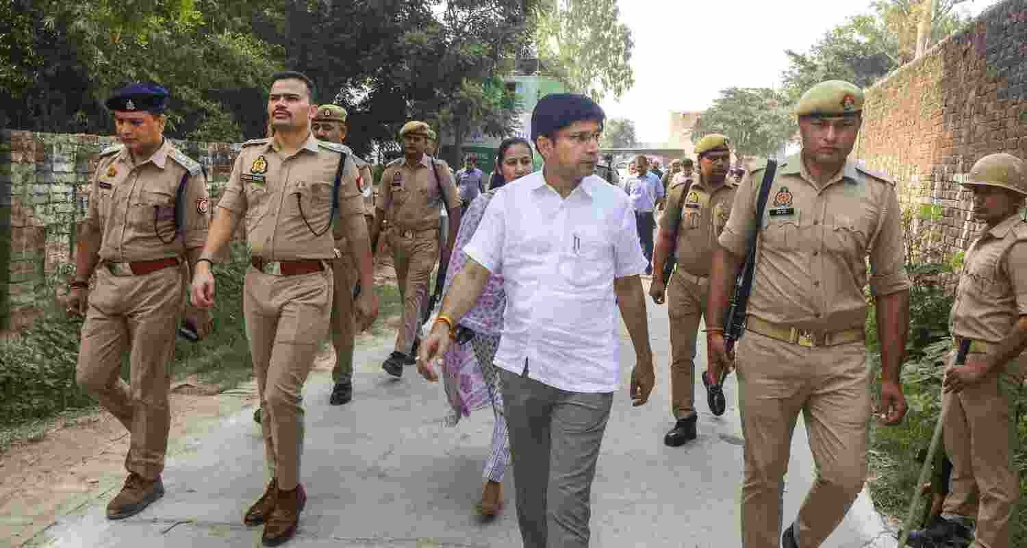 Chandausi Eid prayers held inside Eidgahs. Chandausi Eid prayers held inside Eidgahs.