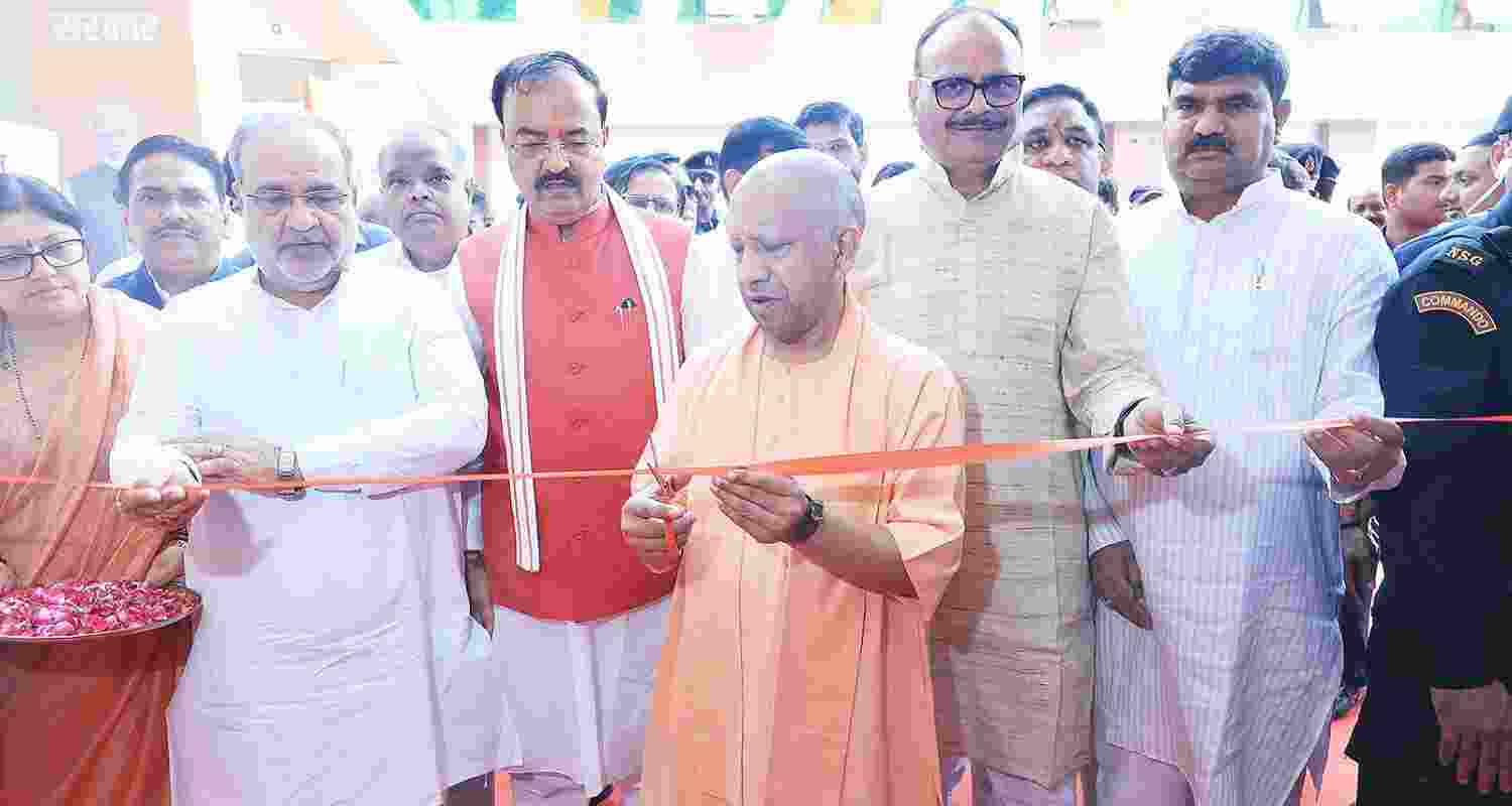 PM Modi redefined leadership, says CM Yogi. PM Modi redefined leadership, says CM Yogi.