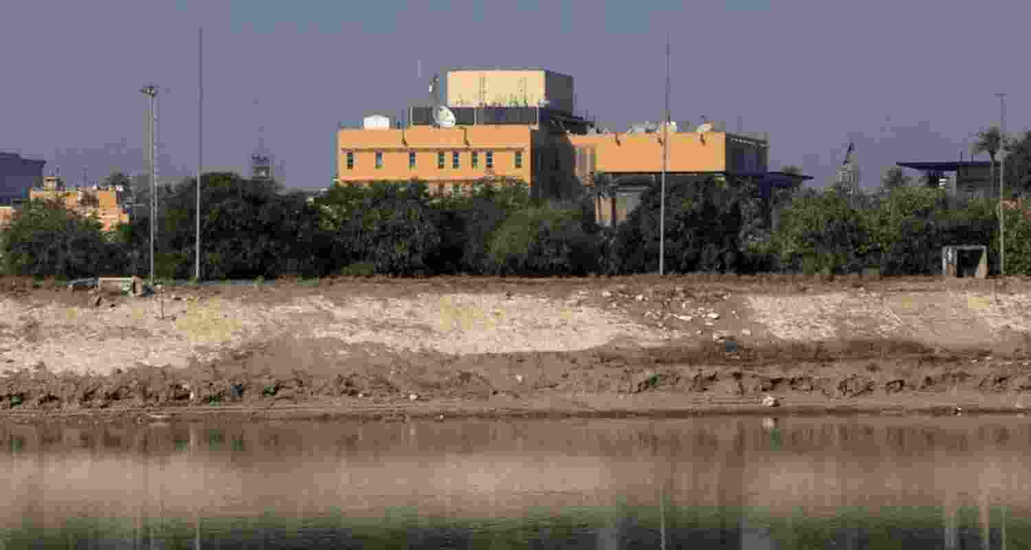 US Embassy in Baghdad, Image - X. US Embassy in Baghdad, Image - X.