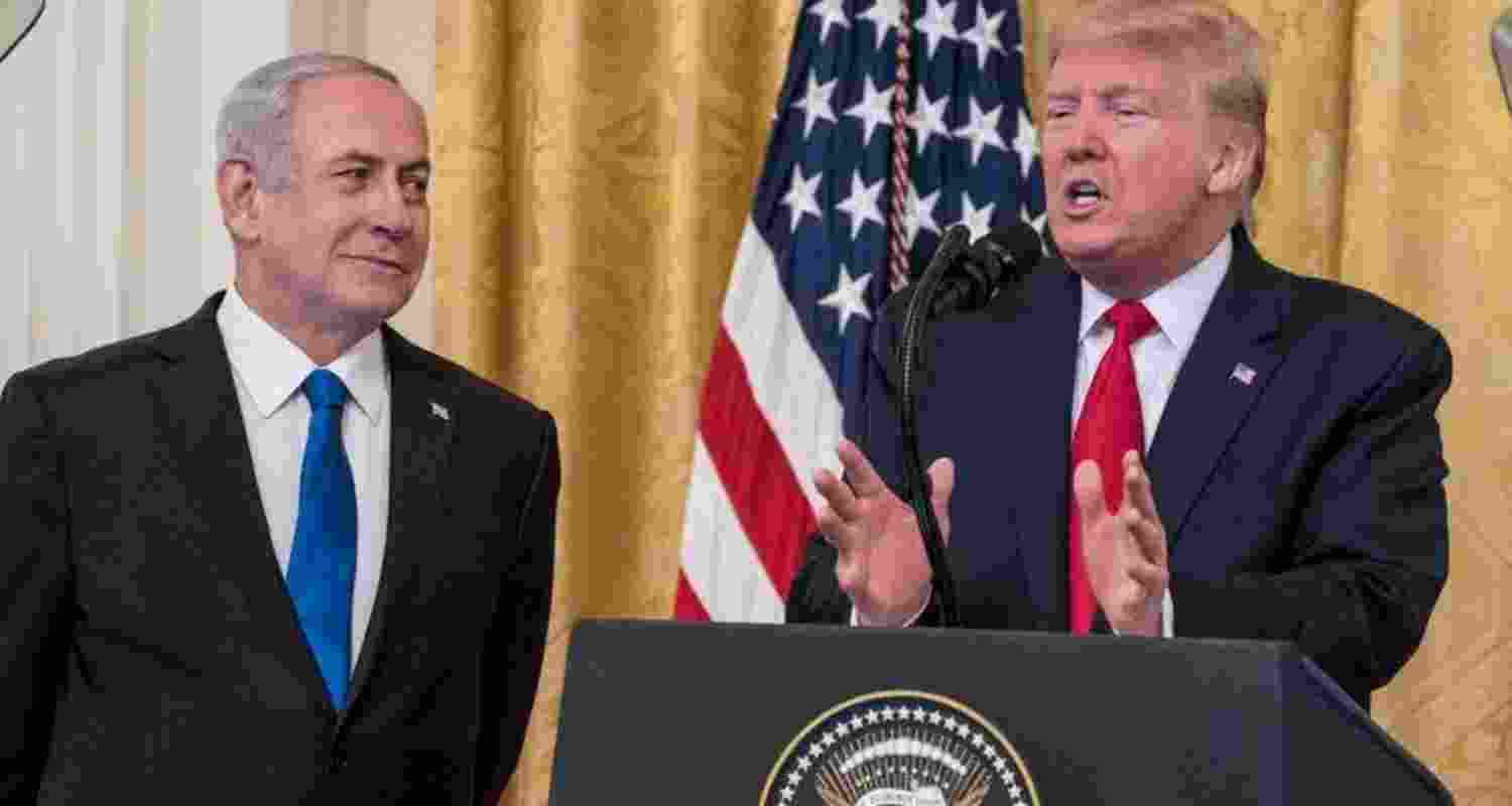 US President Donald Trump Says Hamas Refuses Peace Israel Must End It Now. US President Donald Trump Says Hamas Refuses Peace Israel Must End It Now.