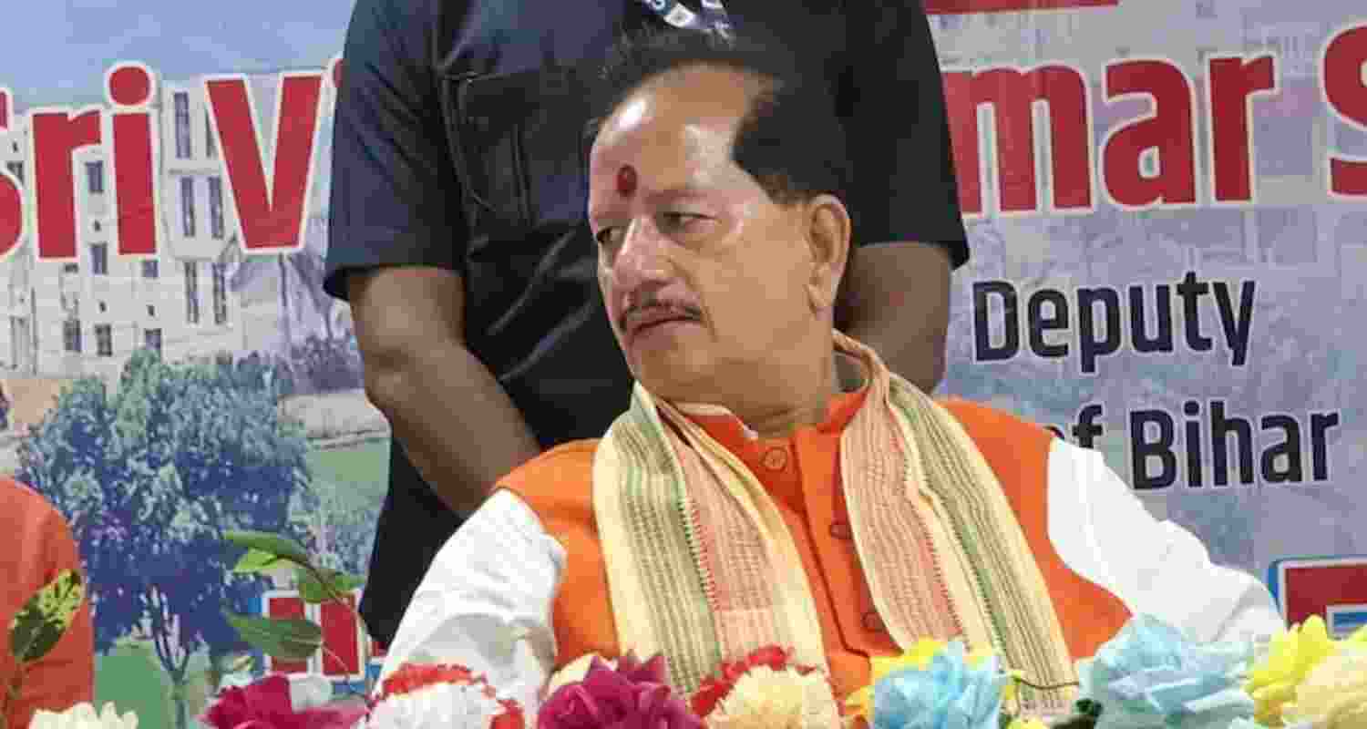 Bihar Deputy CM faces EC notice over dual voter card claim. Bihar Deputy CM faces EC notice over dual voter card claim.