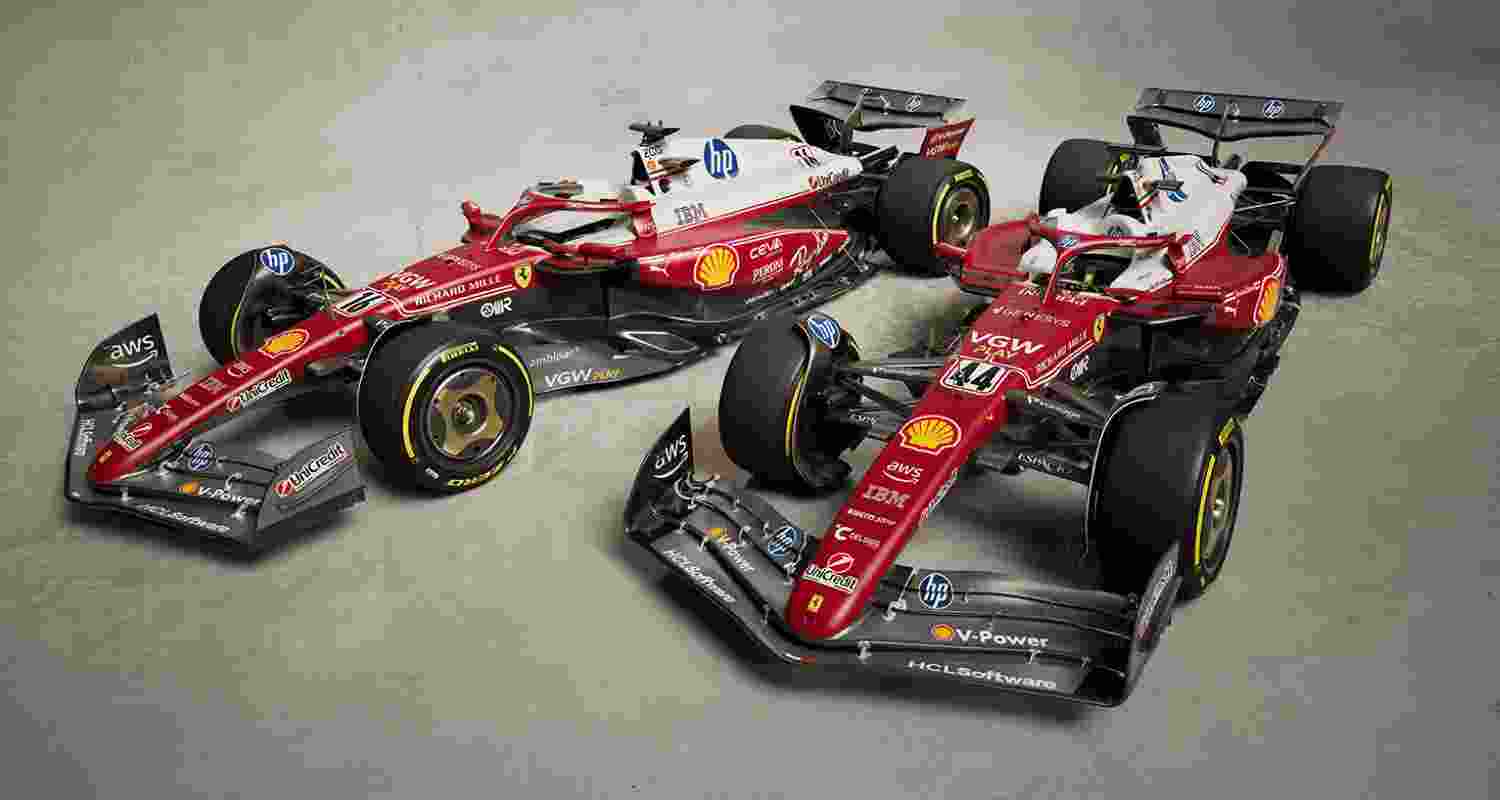 Ferrari unveil special Monza livery in honour of Lauda. Ferrari unveil special Monza livery in honour of Lauda.