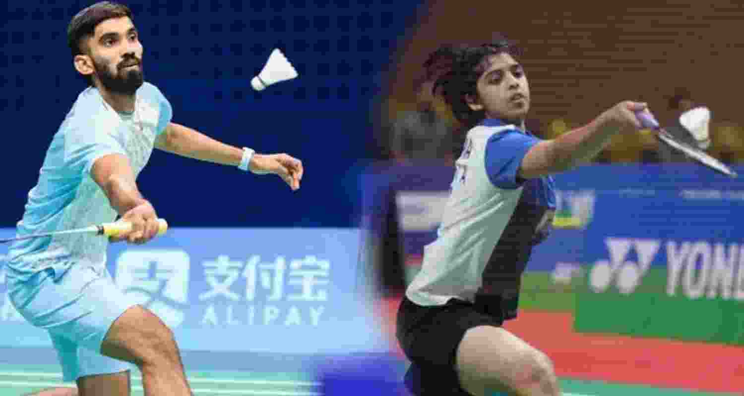 Kidambi Srikanth and Tanvi Sharma. Kidambi Srikanth and Tanvi Sharma.