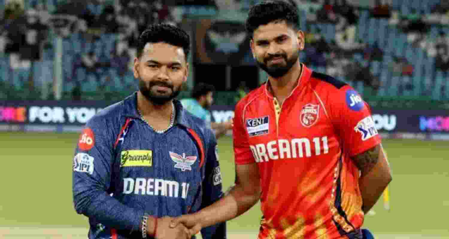 Rishabh Pant (LSG) and Shreyas Iyer (Punjab Kings). Rishabh Pant (LSG) and Shreyas Iyer (Punjab Kings).