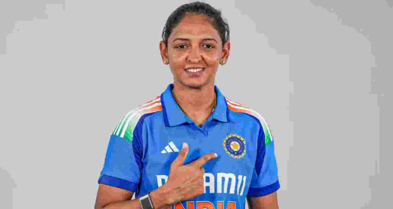 Indian women's cricket team captain Harmanpreet Kaur. Indian women's cricket team captain Harmanpreet Kaur.
