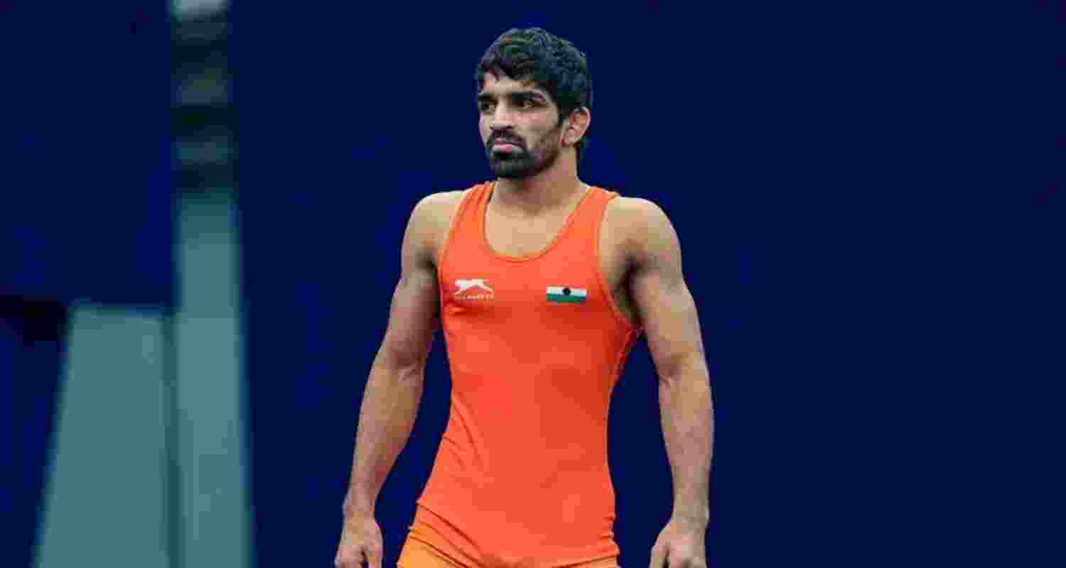 India's Olympic bronze medallist Aman Sehrawat. India's Olympic bronze medallist Aman Sehrawat.