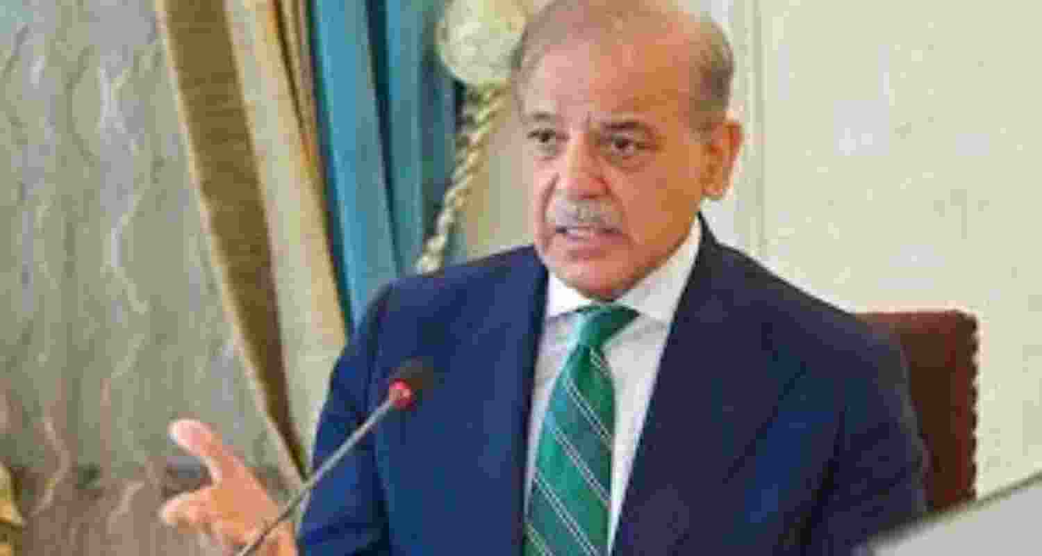File photo of Pak PM Shehbaz Sharif File photo of Pak PM Shehbaz Sharif