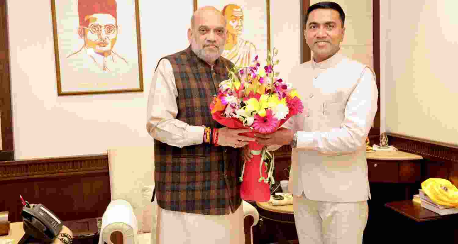 Goa Chief Minister Pramod Sawant Focuses on Development During Delhi Visit. Goa Chief Minister Pramod Sawant Focuses on Development During Delhi Visit.