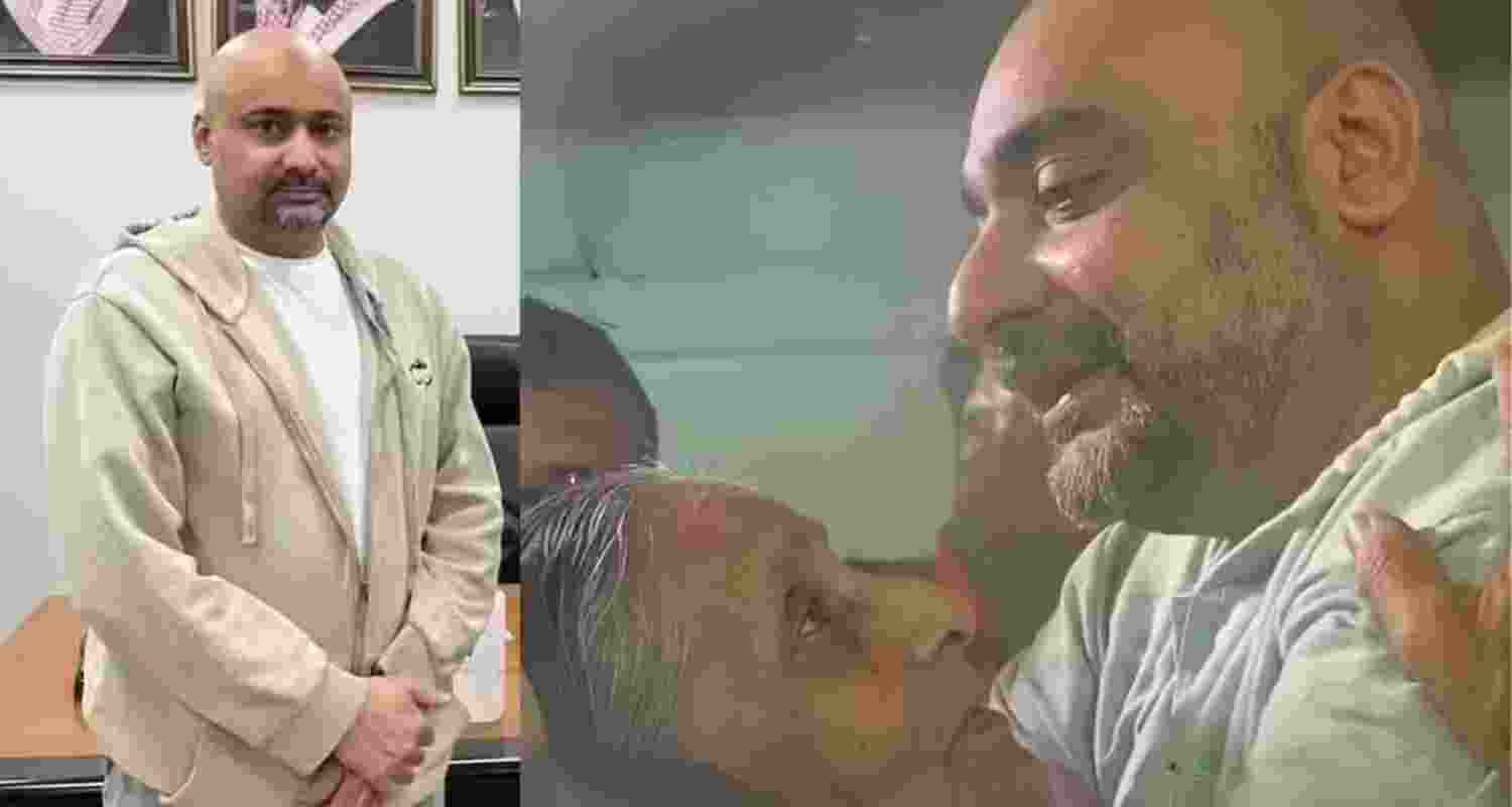 Rahim arrived at the Karipur International Airport near Kozhikode to an emotional welcome from relatives, friends and well-wishers. Rahim arrived at the Karipur International Airport near Kozhikode to an emotional welcome from relatives, friends and well-wishers.