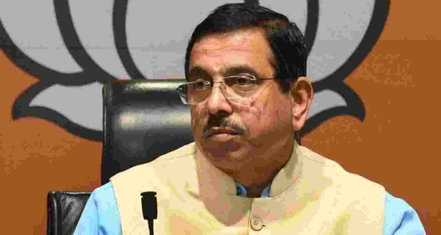 Union Food Minister Pralhad Joshi. Union Food Minister Pralhad Joshi.