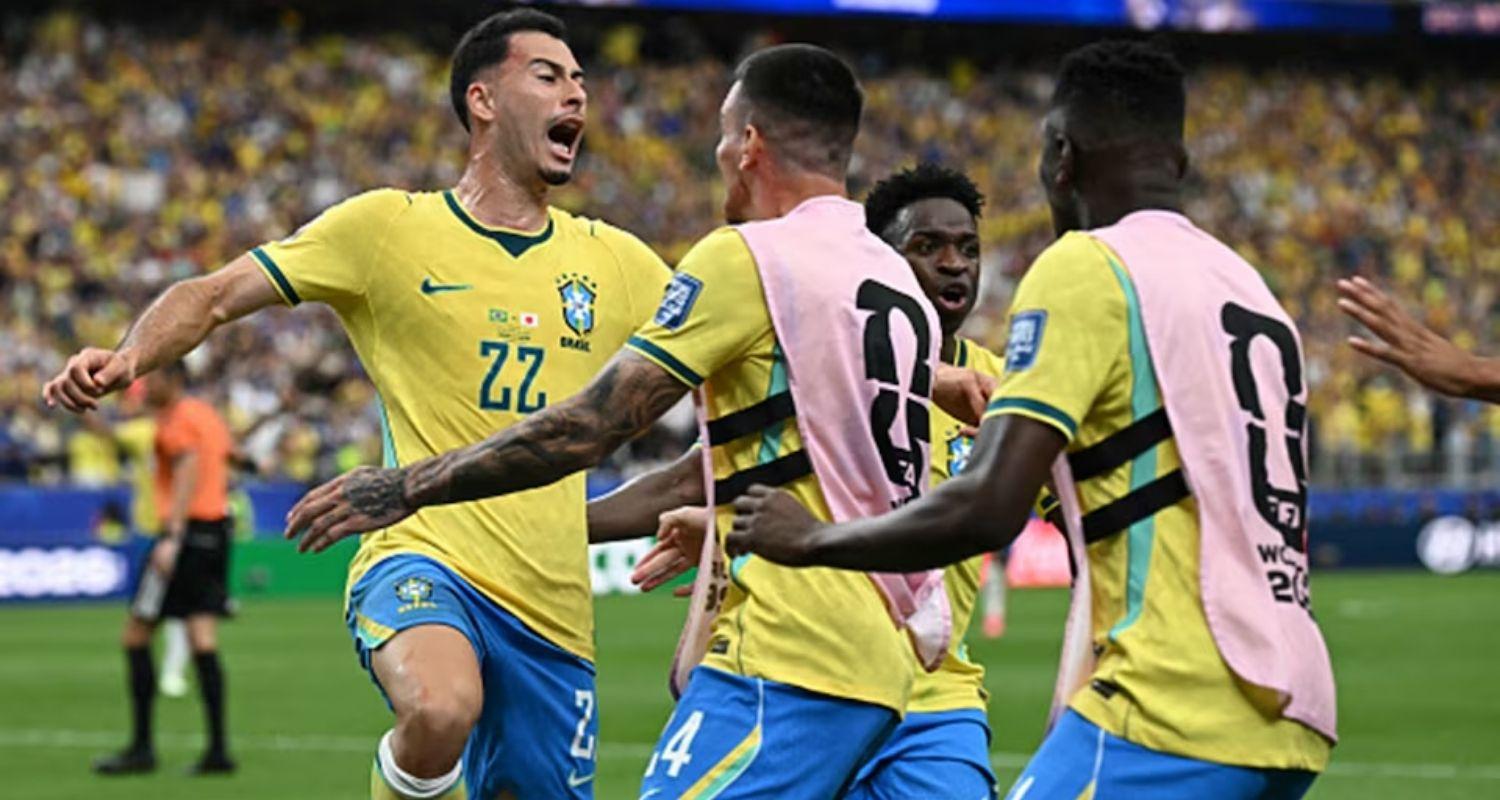 Japan's wait for a first FIFA World Cup knockout-stage victory continued after a heart-breaking 2-1 defeat to five-time champions Brazil. Japan's wait for a first FIFA World Cup knockout-stage victory continued after a heart-breaking 2-1 defeat to five-time champions Brazil.