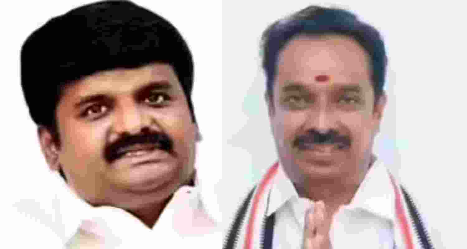 Senior AIADMK leaders and former Tamil Nadu Ministers C Vijayabaskar and MR Vijayabaskar. Senior AIADMK leaders and former Tamil Nadu Ministers C Vijayabaskar and MR Vijayabaskar.
