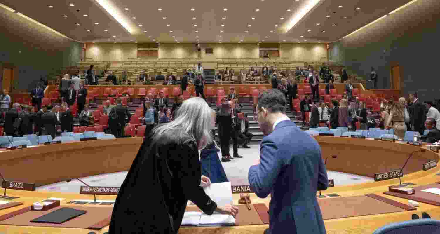 UNGA adopts resolution urging Hamas to free hostages. UNGA adopts resolution urging Hamas to free hostages.