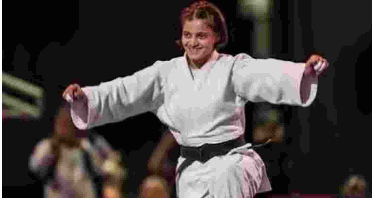 Judoka Asmita Dey. Judoka Asmita Dey.