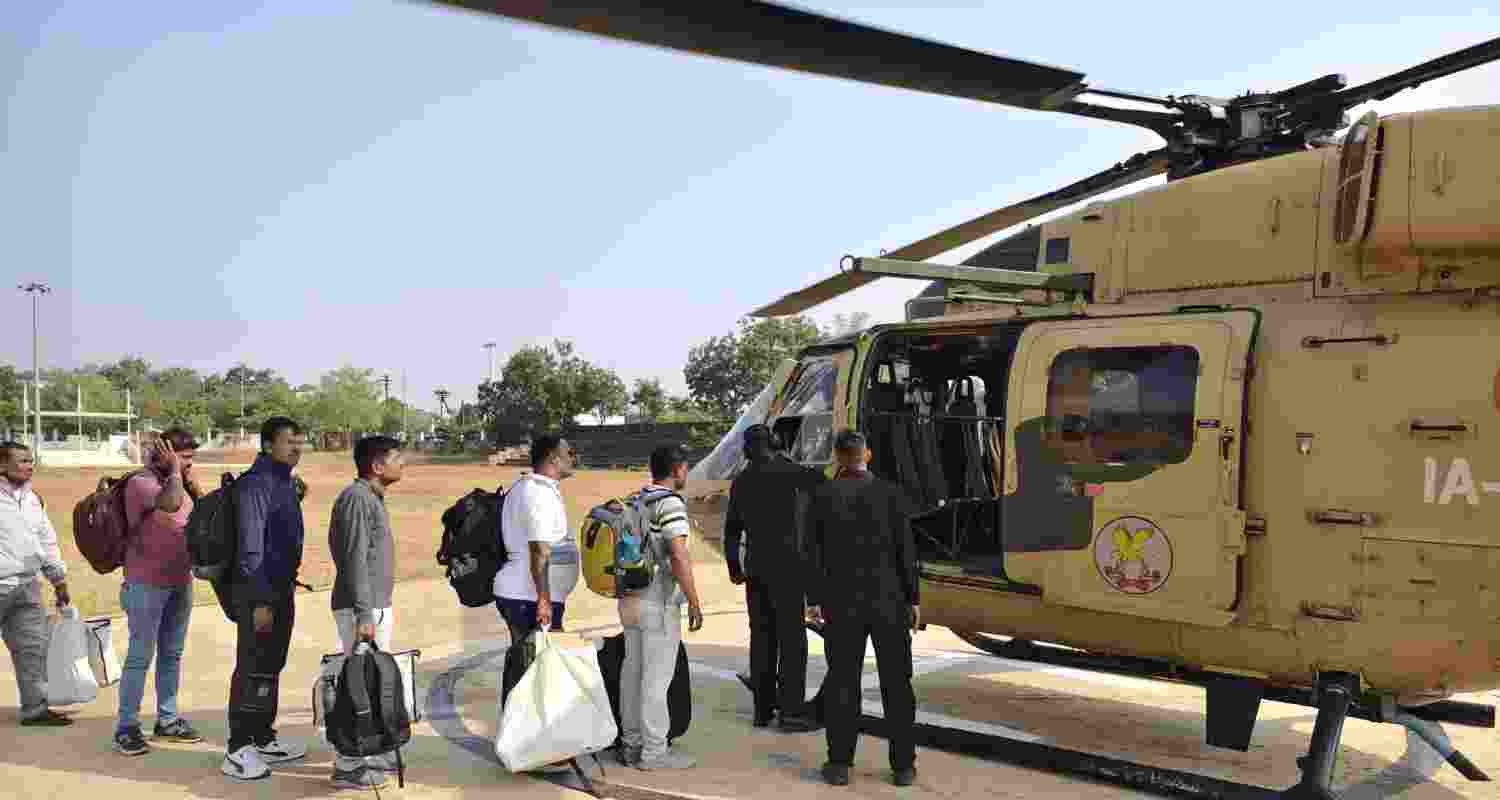 Indian Army ensures remote regions of Maharashtra vote in polls. Indian Army ensures remote regions of Maharashtra vote in polls.