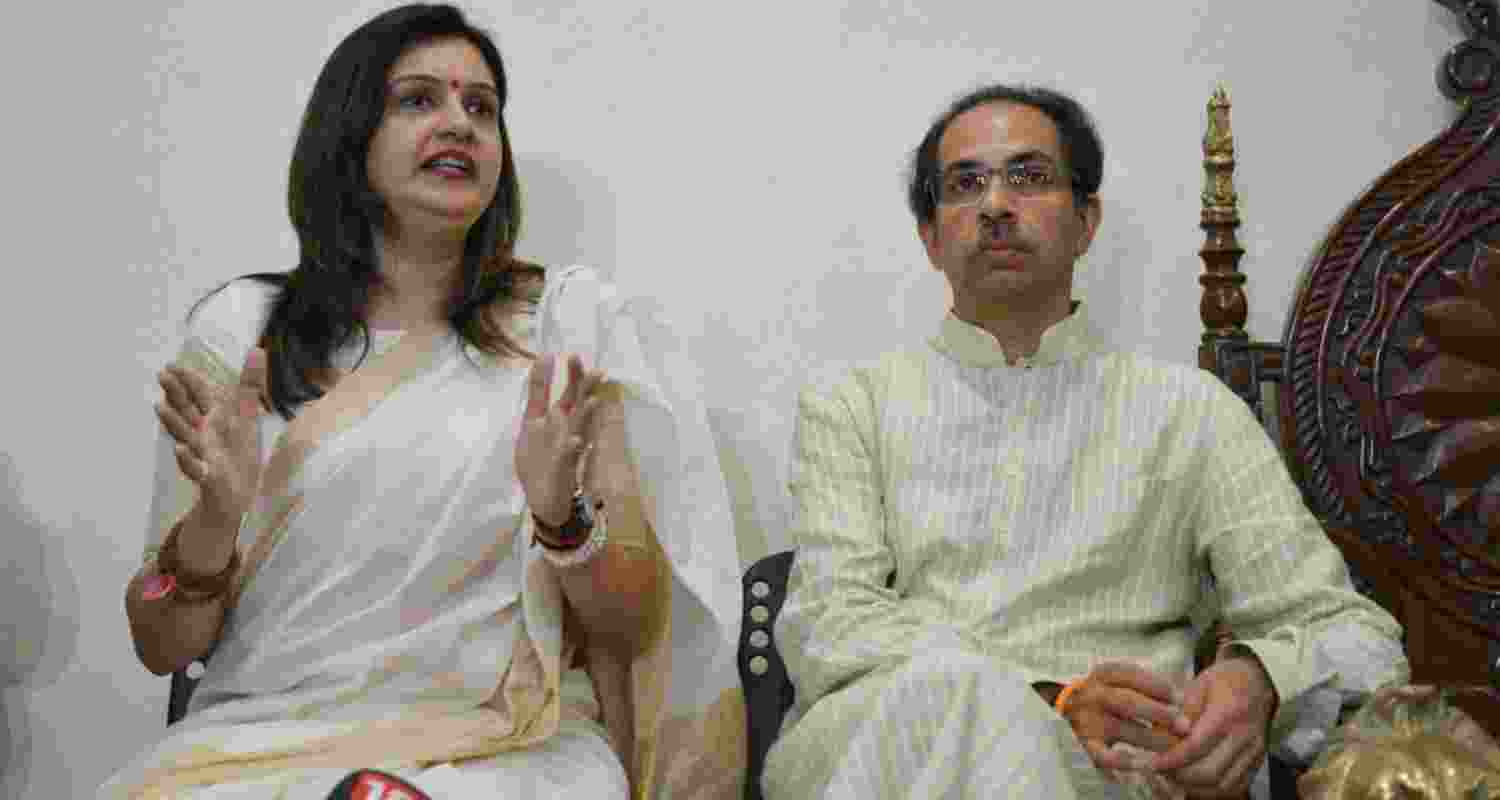 BJP’s desperate push in Delhi polls shows they are on shaky ground says Shiv Sena UBT. File Photo. BJP’s desperate push in Delhi polls shows they are on shaky ground says Shiv Sena UBT. File Photo.