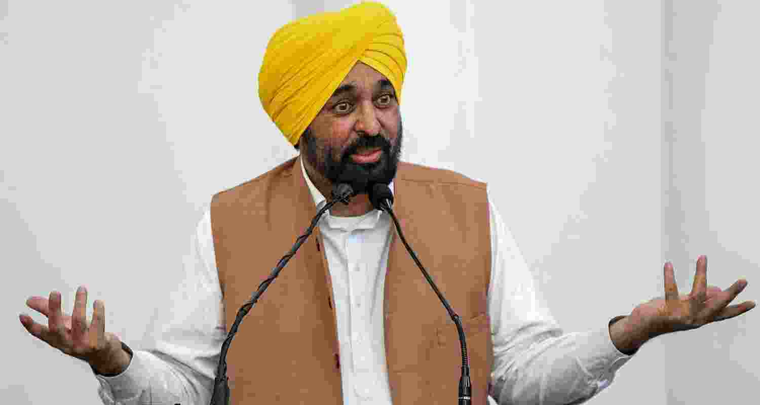 Punjab Chief Minister Bhagwant Mann. Punjab Chief Minister Bhagwant Mann.