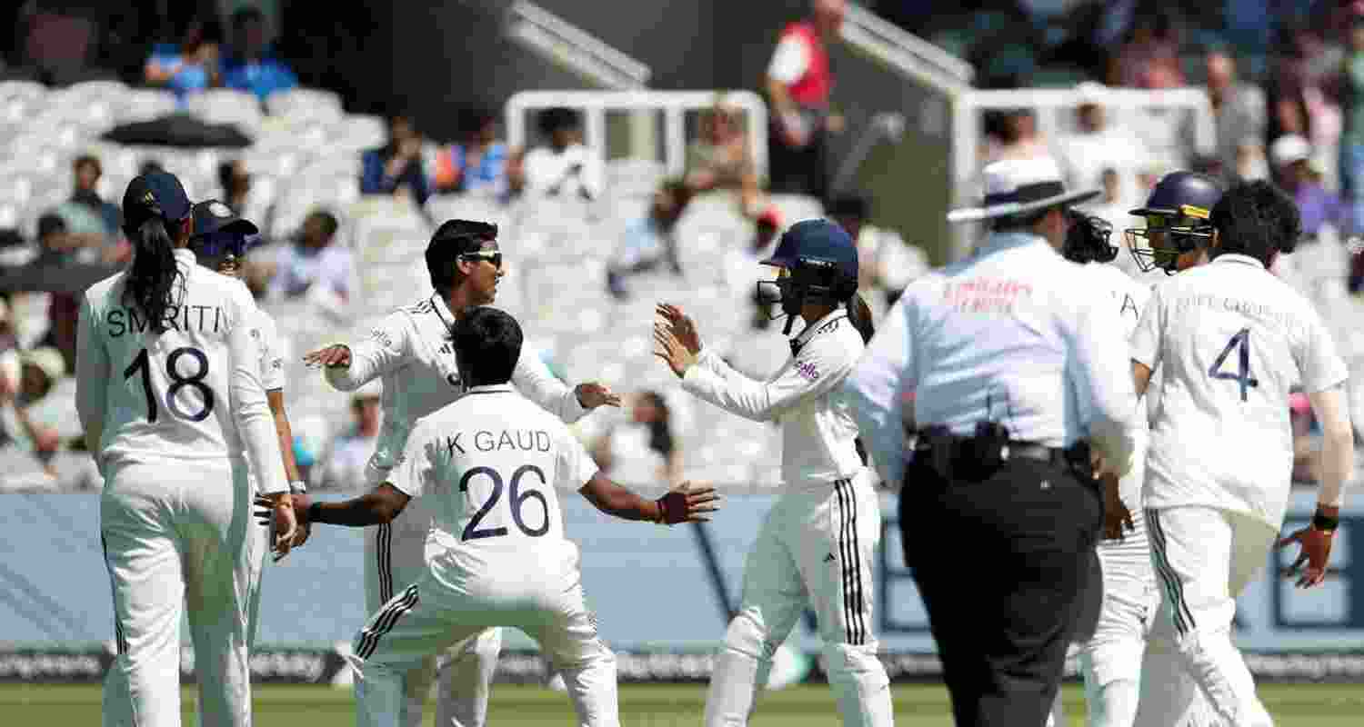 Gaud claimed seven wickets across the match, while Bhatia's superb century in the second innings laid the foundation for India's commanding victory. Gaud claimed seven wickets across the match, while Bhatia's superb century in the second innings laid the foundation for India's commanding victory.