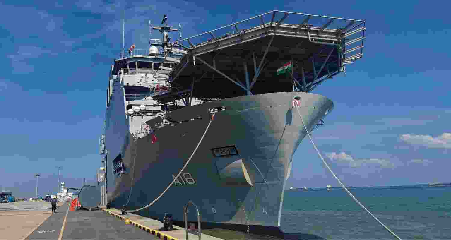 INS Nistar takes part in multinational Pacific Reach 2025. INS Nistar takes part in multinational Pacific Reach 2025.