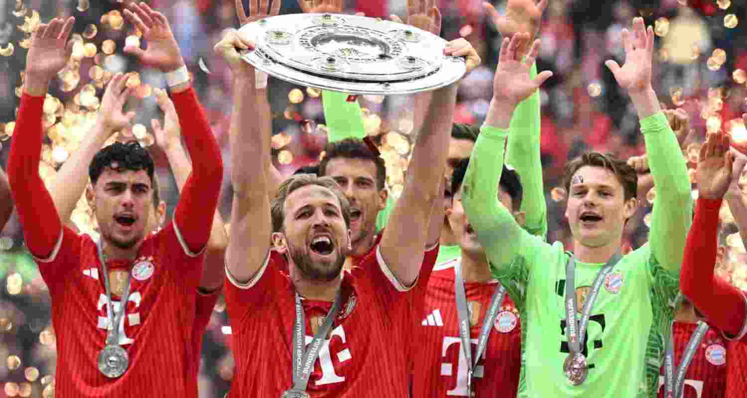 Bayern Munich finally got their hands back on the Bundesliga trophy. Bayern Munich finally got their hands back on the Bundesliga trophy.