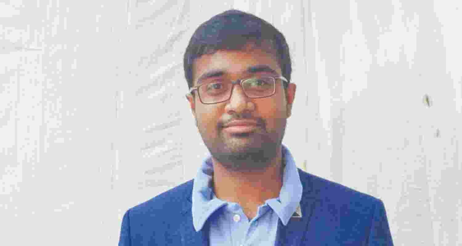 Chess grandmaster Iniyan P. Chess grandmaster Iniyan P.