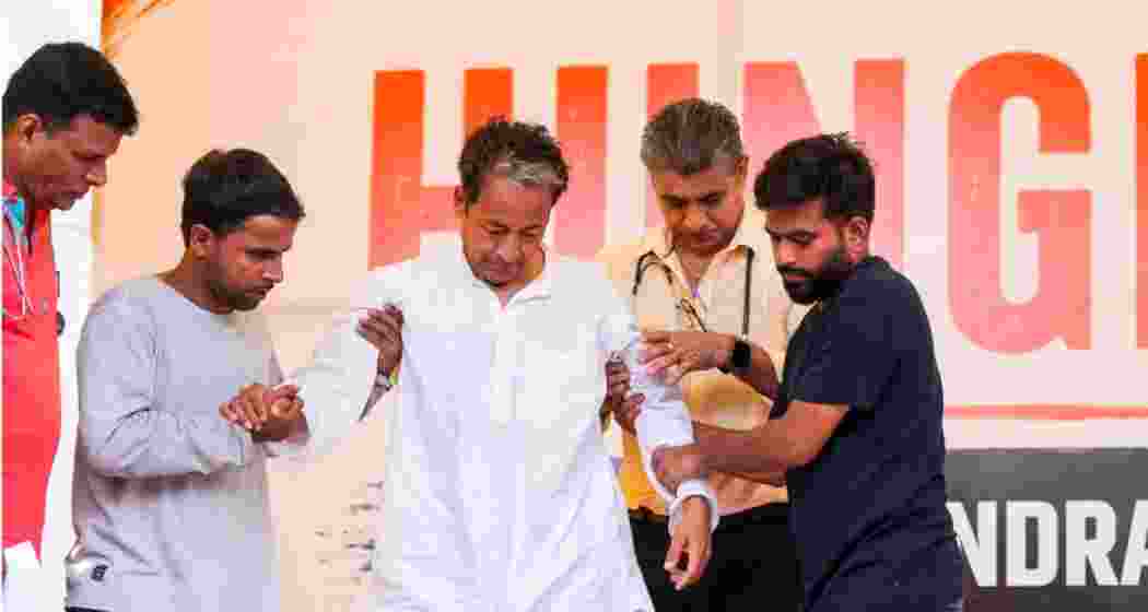 Uddhav Thackeray backed the ongoing protest over alleged examination irregularities, urged Rahul Gandhi to support it and appealed to Sonam Wangchuk to end his hunger strike. Uddhav Thackeray backed the ongoing protest over alleged examination irregularities, urged Rahul Gandhi to support it and appealed to Sonam Wangchuk to end his hunger strike.