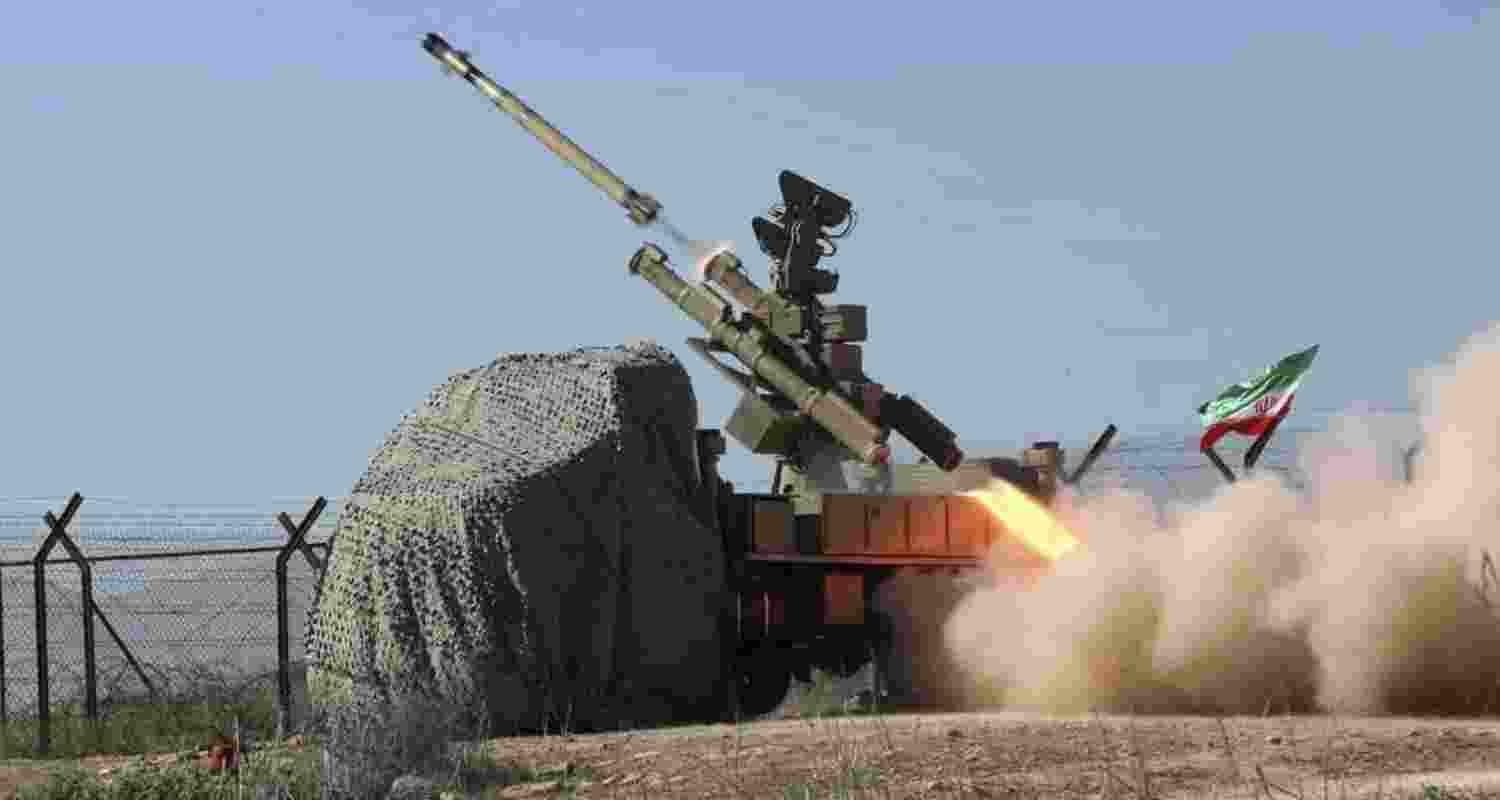 Iran fires fresh salvo on US bases as Trump hints at peace agreement Iran fires fresh salvo on US bases as Trump hints at peace agreement