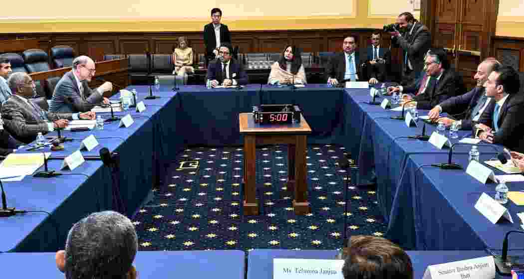 US Congressman Brad Sherman questioned the Bilawal Bhutto Zardari-led Pakistani delegation in Washington on Friday. US Congressman Brad Sherman questioned the Bilawal Bhutto Zardari-led Pakistani delegation in Washington on Friday.